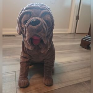 Warner Bros. Plush Dog Toy - Soft Brown